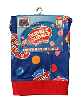 Mens Dubble Bubble Bubble Gum Licensed Boxer Briefs - Size Large - NWT